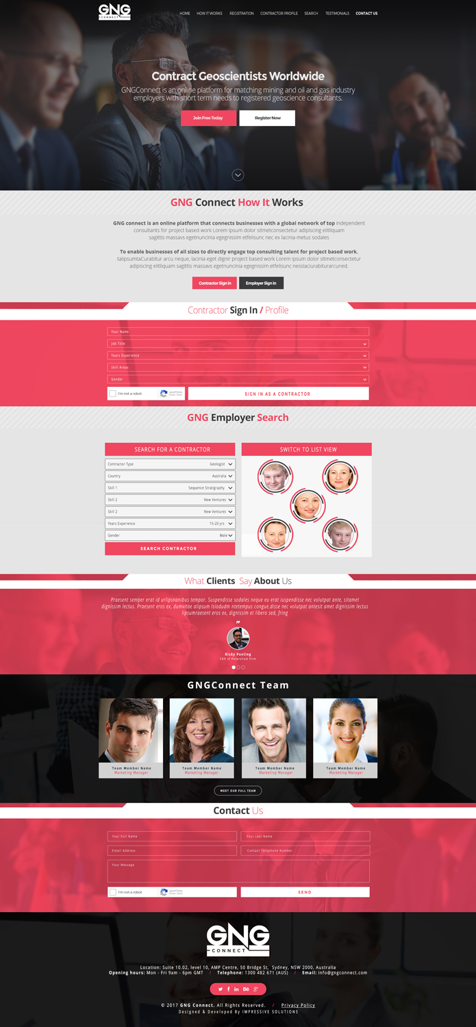 Diseño Web por Impressive Sol para este proyecto | Diseño #13643959