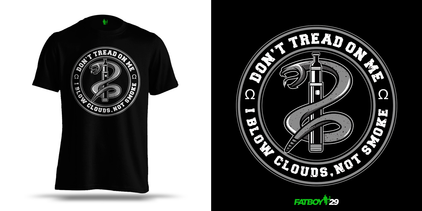 Diseño de Camiseta por Fatboy Graphic para Steamium Vape Supply Store | Diseño #13707465