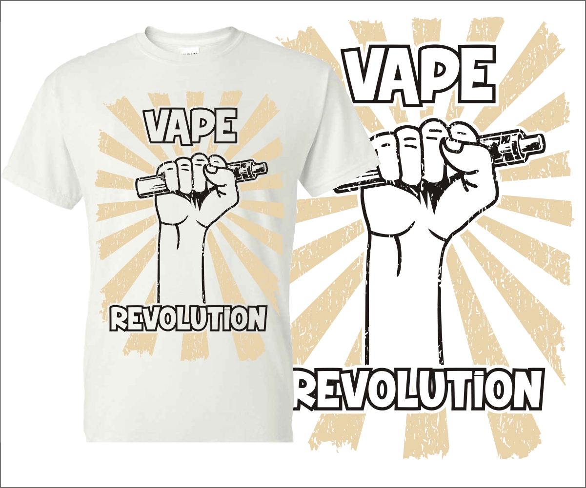 Diseño de Camiseta por Rox Art Design para Steamium Vape Supply Store | Diseño #13725823