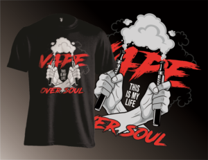 T-Shirt-Design von Rendell Sueña für Steamium Vape Supply Store | Design #13638962