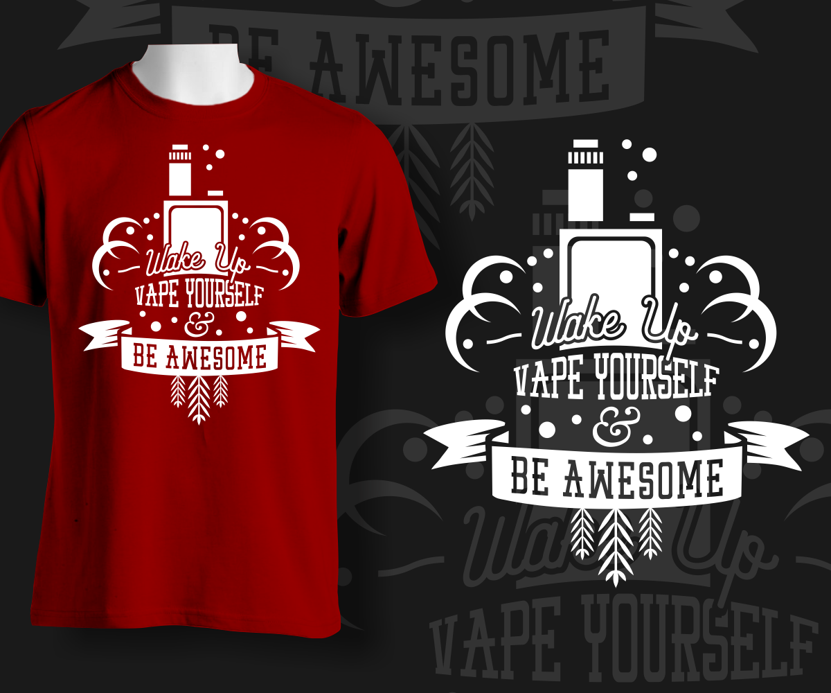 T-shirt Design by Ivardipra for Steamium Vape Supply Store | Design #13743709