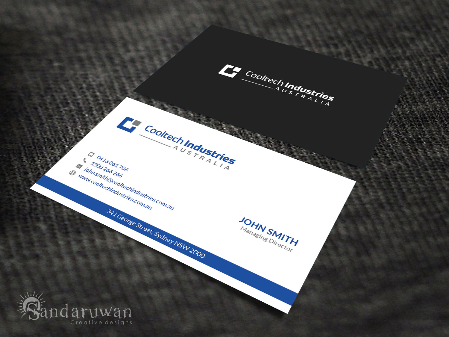 Business Card Design by Sandaruwan for this project | Design #13636825