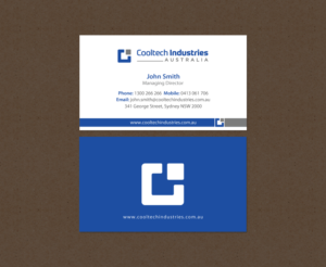 Business Card Design by chandrayaan.creative for this project | Design: #13664135