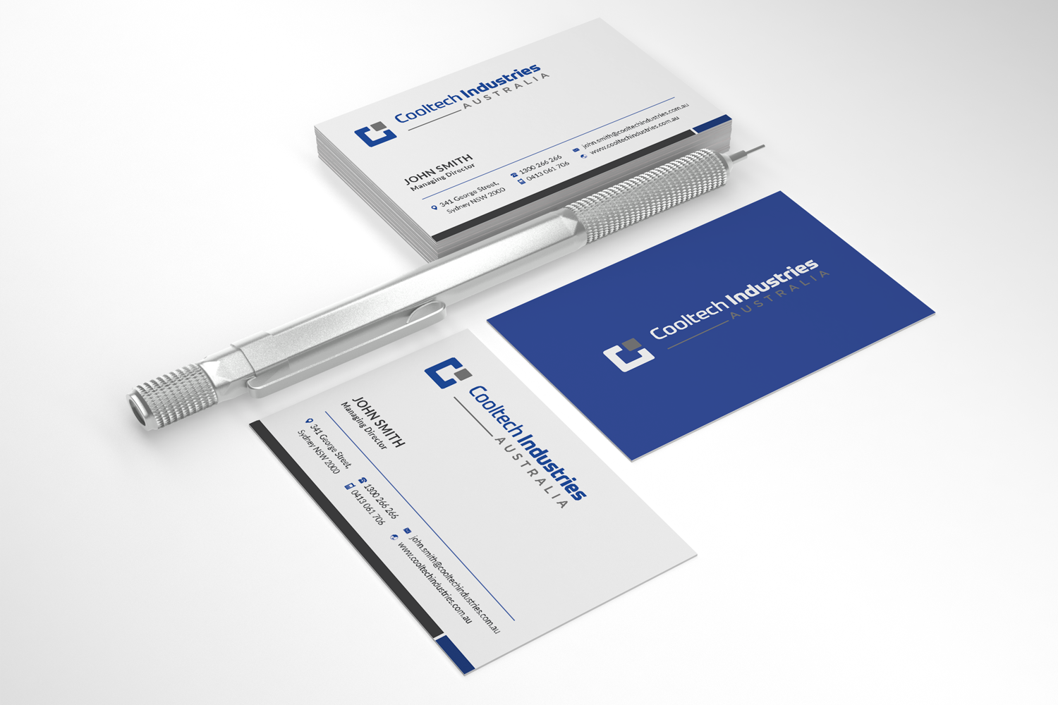Business Card Design by Sarah Mathews for this project | Design #13636553