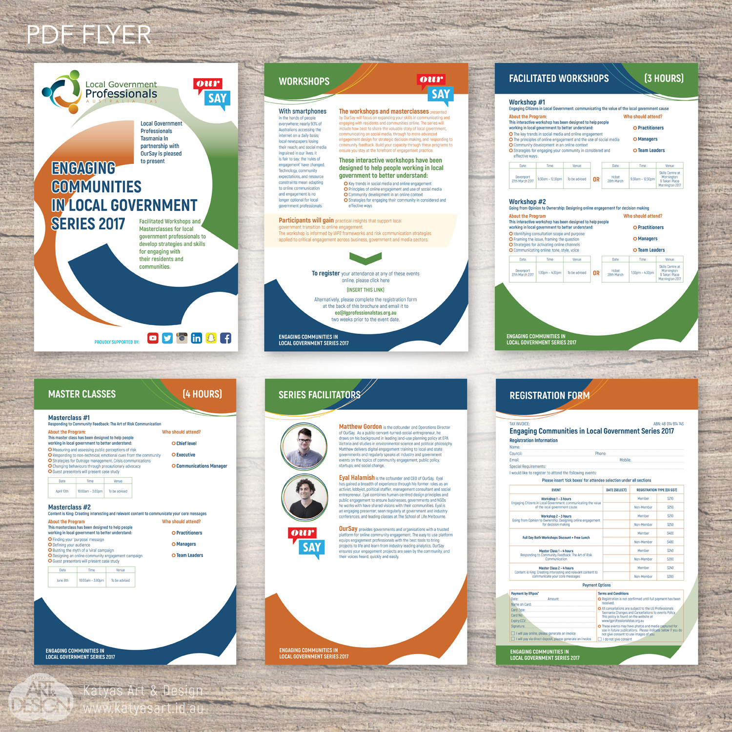 Flyer-Design von Katyas Art and Design für LG Professionals Tasmania | Design #13670494