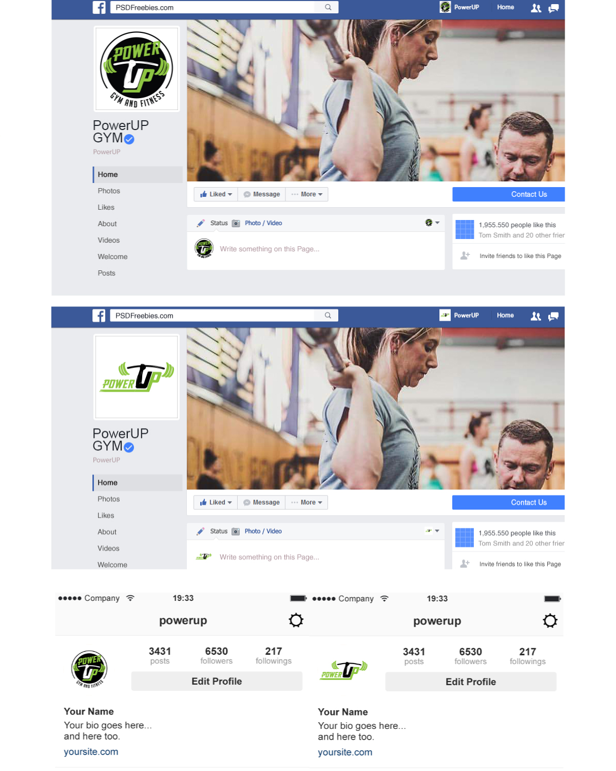 Logo Design by Anekaa for Power Up | Design #13672559