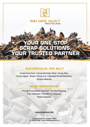 Brochure Design by DesignFive for Sin Gee Huat Recycling | Design: #13648510