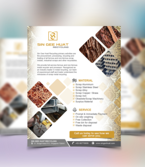 Brochure Design by Achiver for Sin Gee Huat Recycling | Design: #13633805
