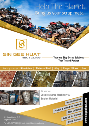 Brochure Design by Akshar Shailesh for Sin Gee Huat Recycling | Design: #13638140
