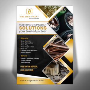 Brochure Design by creative.bugs for Sin Gee Huat Recycling | Design: #13664549