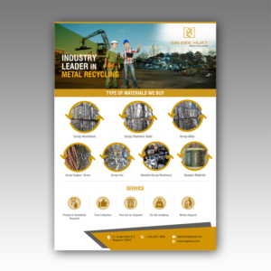 Brochure Design by shreesai for Sin Gee Huat Recycling | Design: #13695492