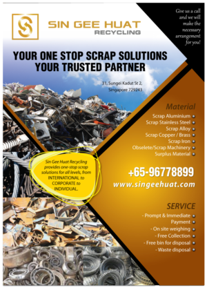 Brochure Design by meet007 for Sin Gee Huat Recycling | Design: #13677333