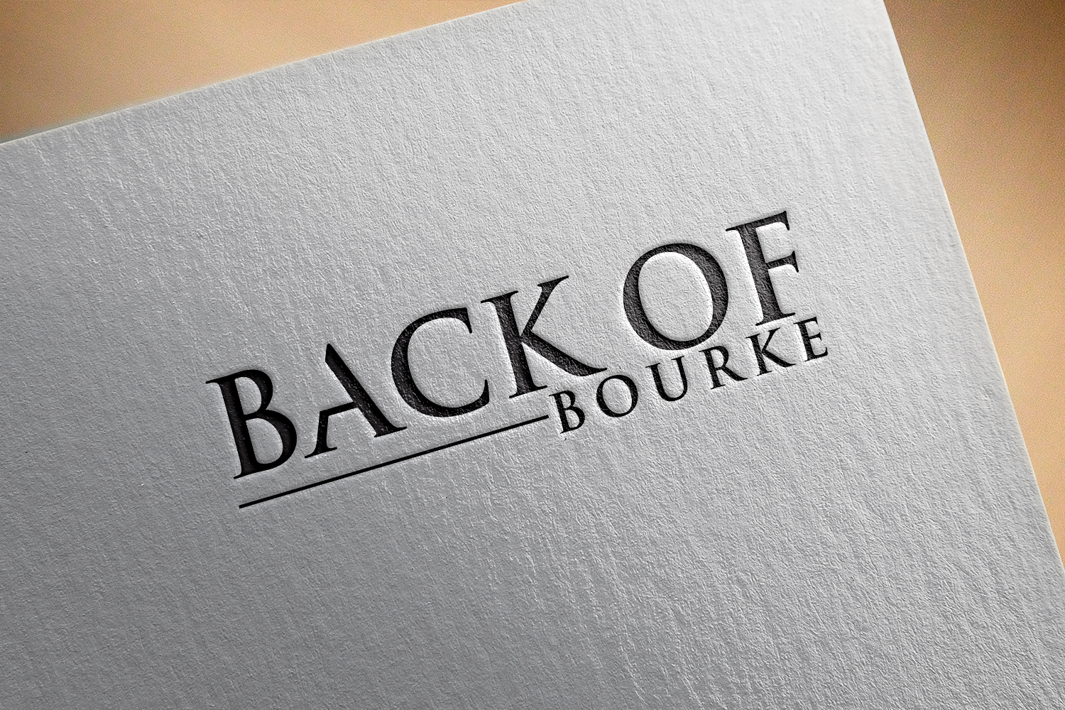 Logo Design by hemi world for Back of Bourke | Design #13647414