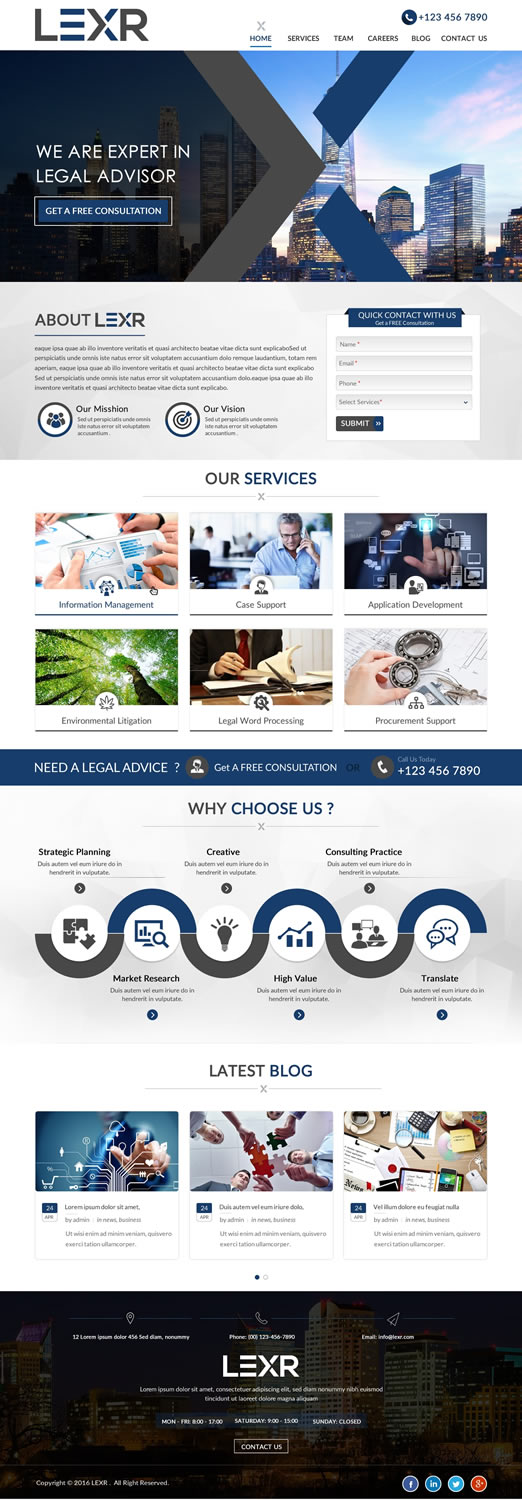 Web Design par harmi_199 pour LEXR AG | Design #13690841