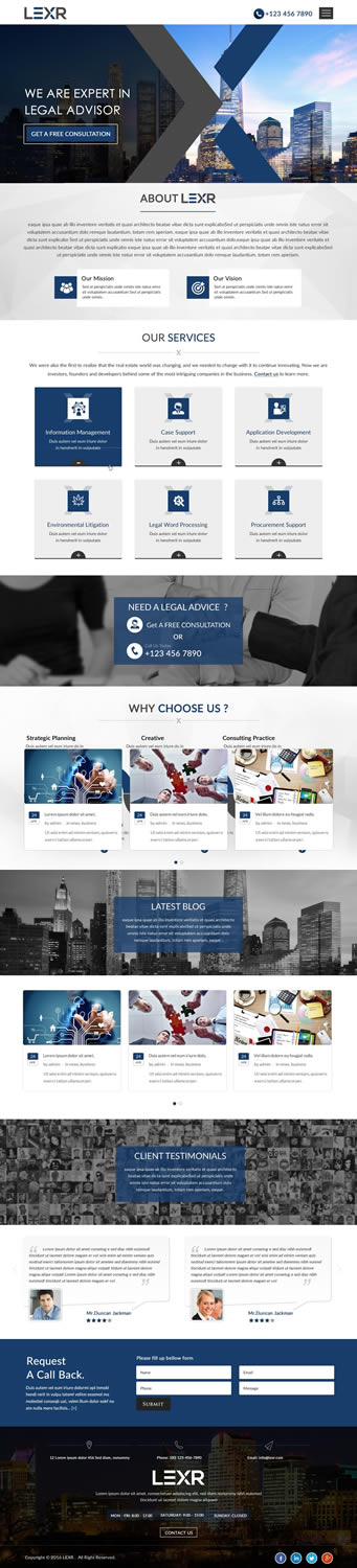 Web Design by HarmiDesigning for LEXR AG | Design #13846565