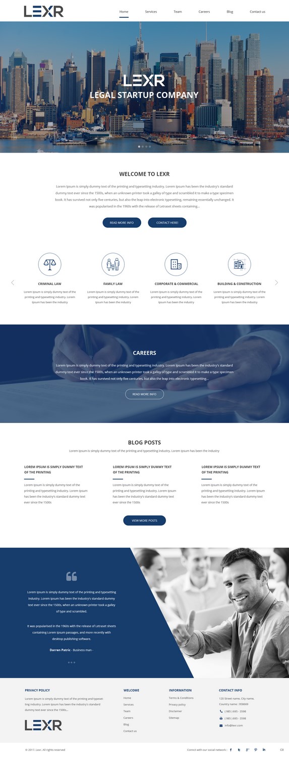 Web Design by pb for LEXR AG | Design #13653517