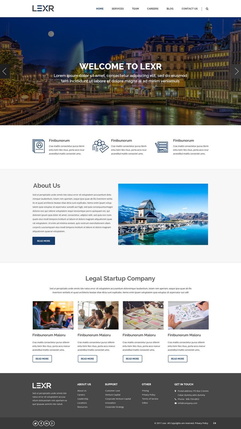 Web Design by pb for LEXR AG | Design #13653518