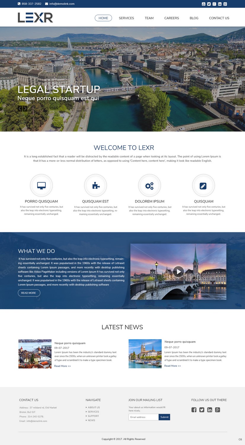 Web Design par pb pour LEXR AG | Design #13653540
