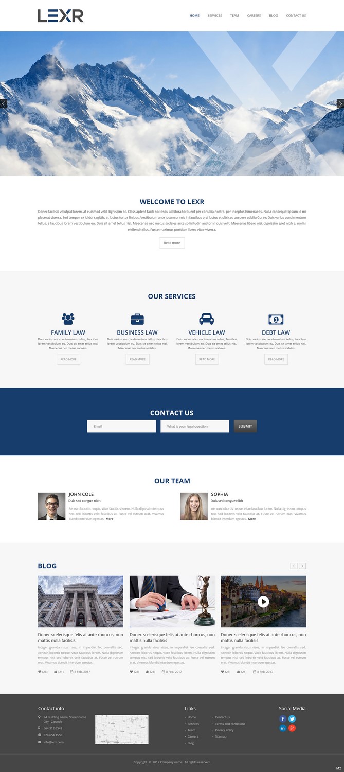 Web Design par pb pour LEXR AG | Design : #13858486