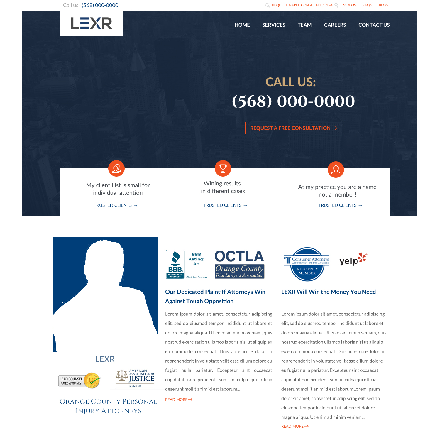Web Design by vedverma1984 for LEXR AG | Design #13805360