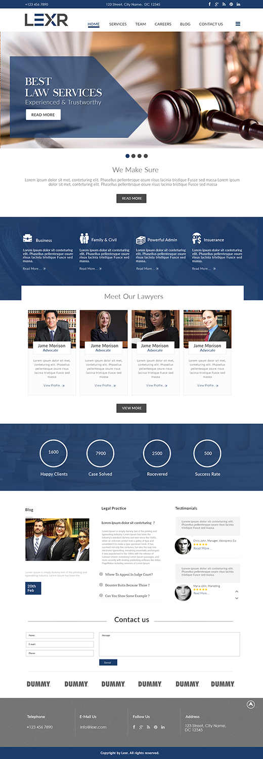 Web Design par bdesigner9 pour LEXR AG | Design #13721950