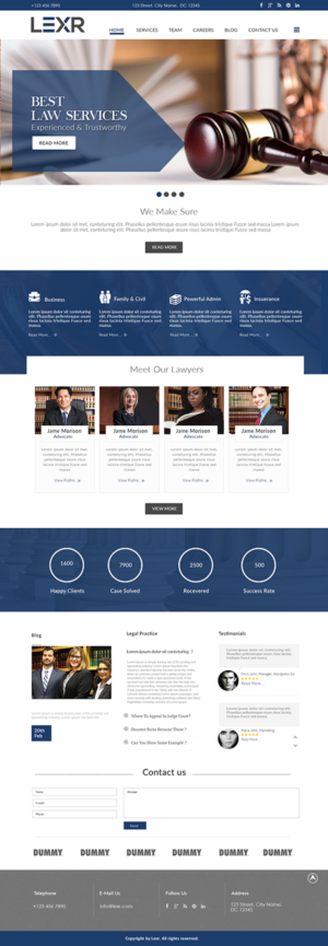 Website design for legal tech start up in Switzerland (B2B) | Diseño Web por bdesigner9