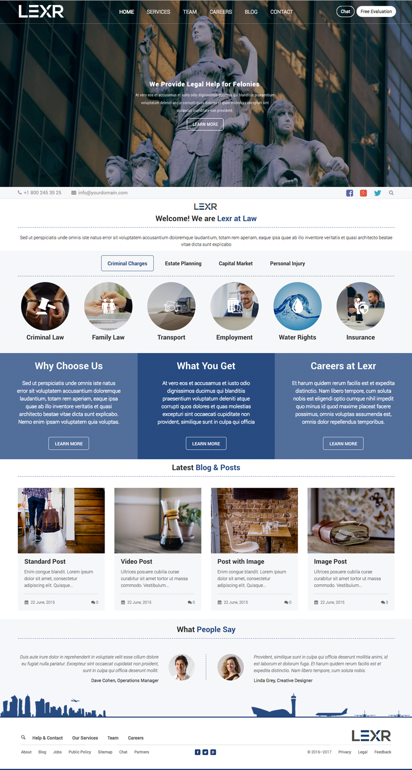 Web Design by cCopilot for LEXR AG | Design #13739849