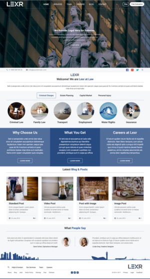 Web Design by cCopilot for LEXR AG | Design: #13739849