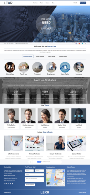 Web Design by cCopilot for LEXR AG | Design: #13739850