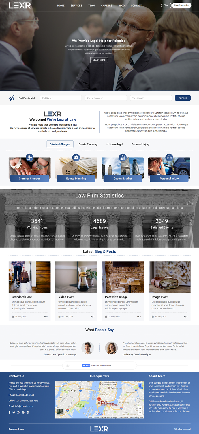 Web Design by cCopilot for LEXR AG | Design #13846428