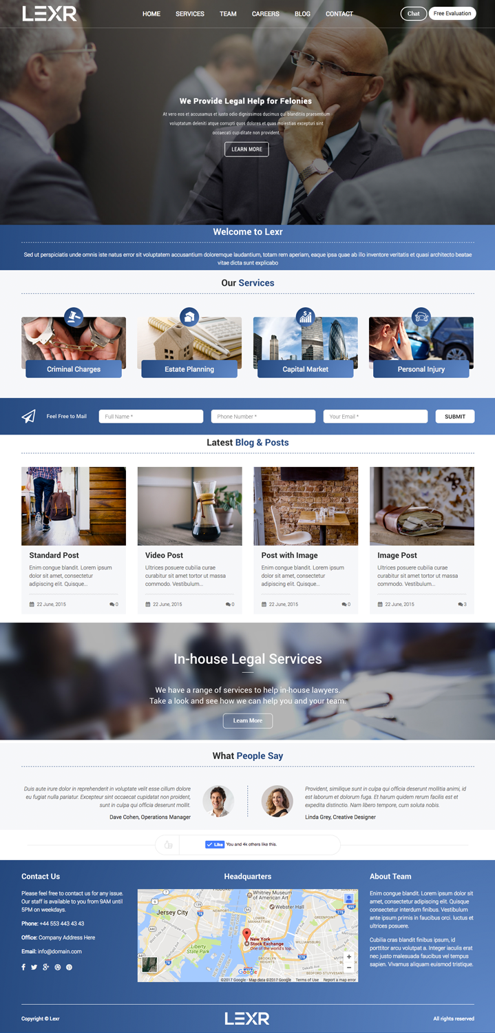 Web Design by cCopilot for LEXR AG | Design #13846431