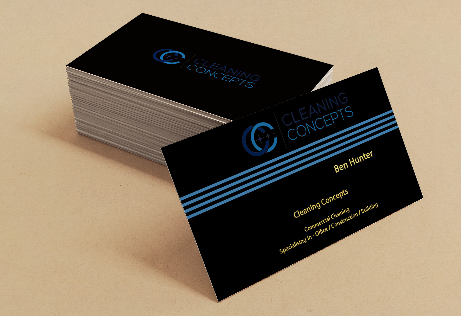 Business Card Design by Pixi Dust for Cleaning Concepts Pty Ltd | Design #13653243
