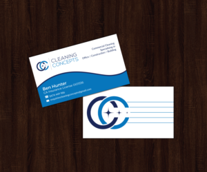 Visitenkarten-Design von JK18 für Cleaning Concepts Pty Ltd | Design: #13645256