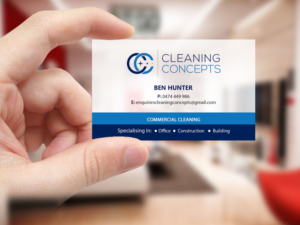 Visitenkarten-Design von Creations Box 2015 für Cleaning Concepts Pty Ltd | Design: #13654875