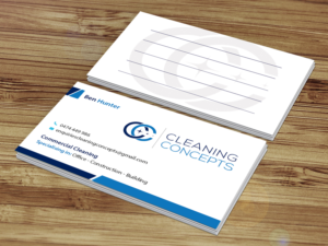 Business Card Design by Creations Box 2015 for Cleaning Concepts Pty Ltd | Design: #13654888
