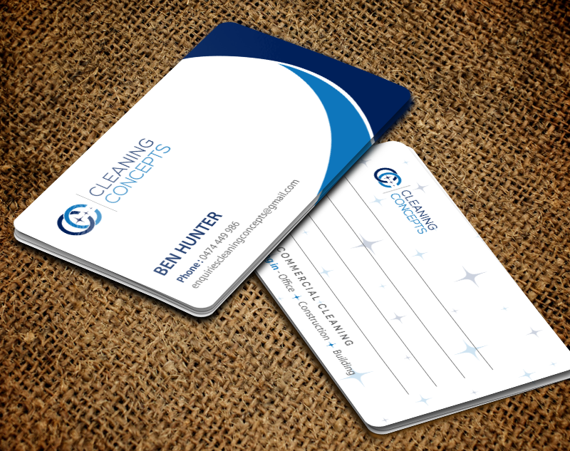 Business Card Design by chandrayaan.creative for Cleaning Concepts Pty Ltd | Design #13667751