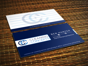 Business Card Design by Ivory NS for Cleaning Concepts Pty Ltd | Design #13655455