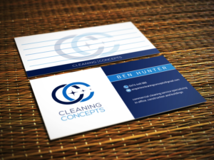Visitenkarten-Design von Ivory NS für Cleaning Concepts Pty Ltd | Design: #13655461