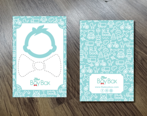 Bow Tie Post Card (Post Card to Package a Children's Bow Tie) | Diseño de Postal por Alexandar