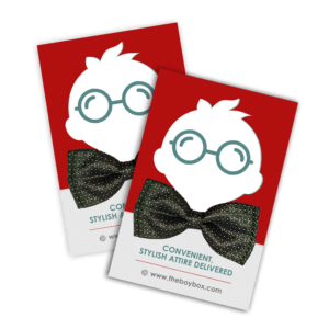 Bow Tie Post Card (Post Card to Package a Children's Bow Tie) | Diseño de Postal por Kishaloy_D