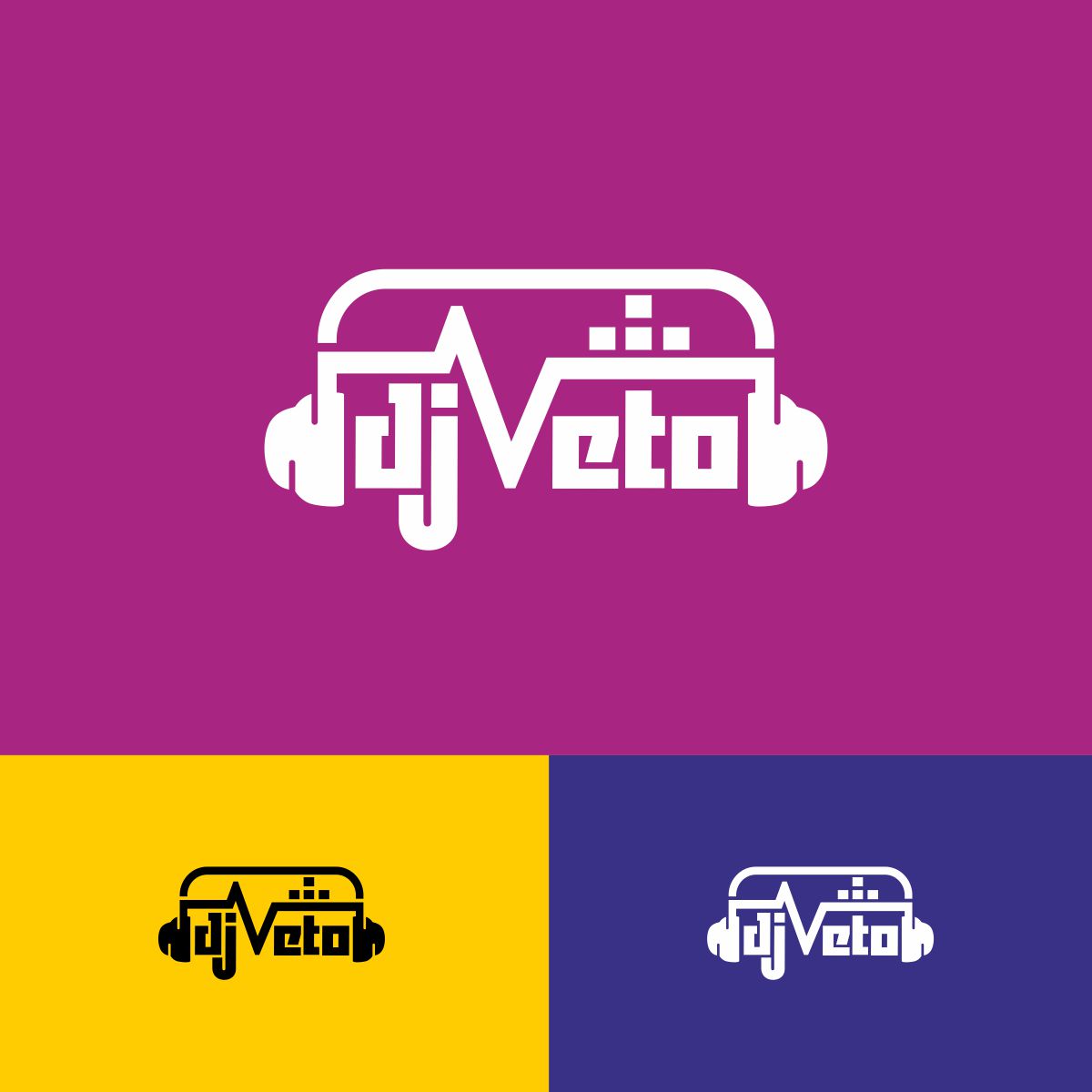 Logo Design by webeezine for DJ Veto | Design #13649994