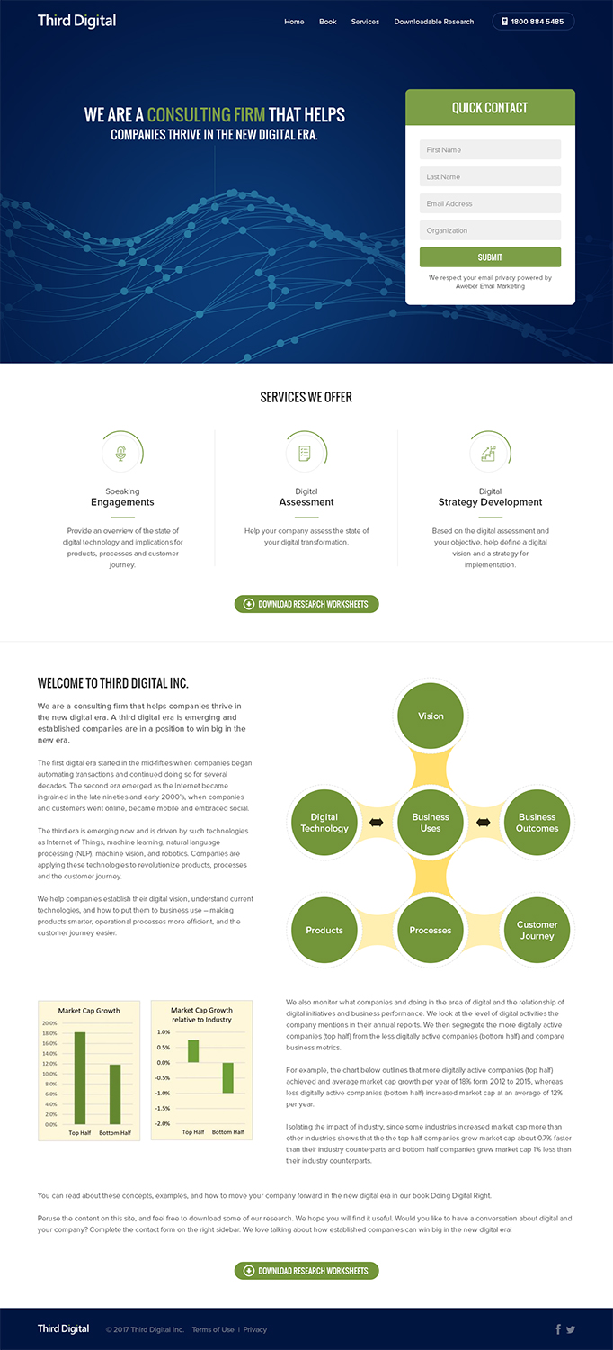 WordPress-Design von RupalTechno für Third Digital Inc. | Design #13673694