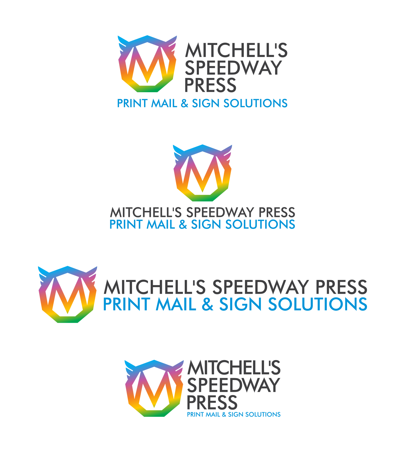 Diseño de Logo por moisesf para Mitchell's Speedway Press | Diseño #13715474