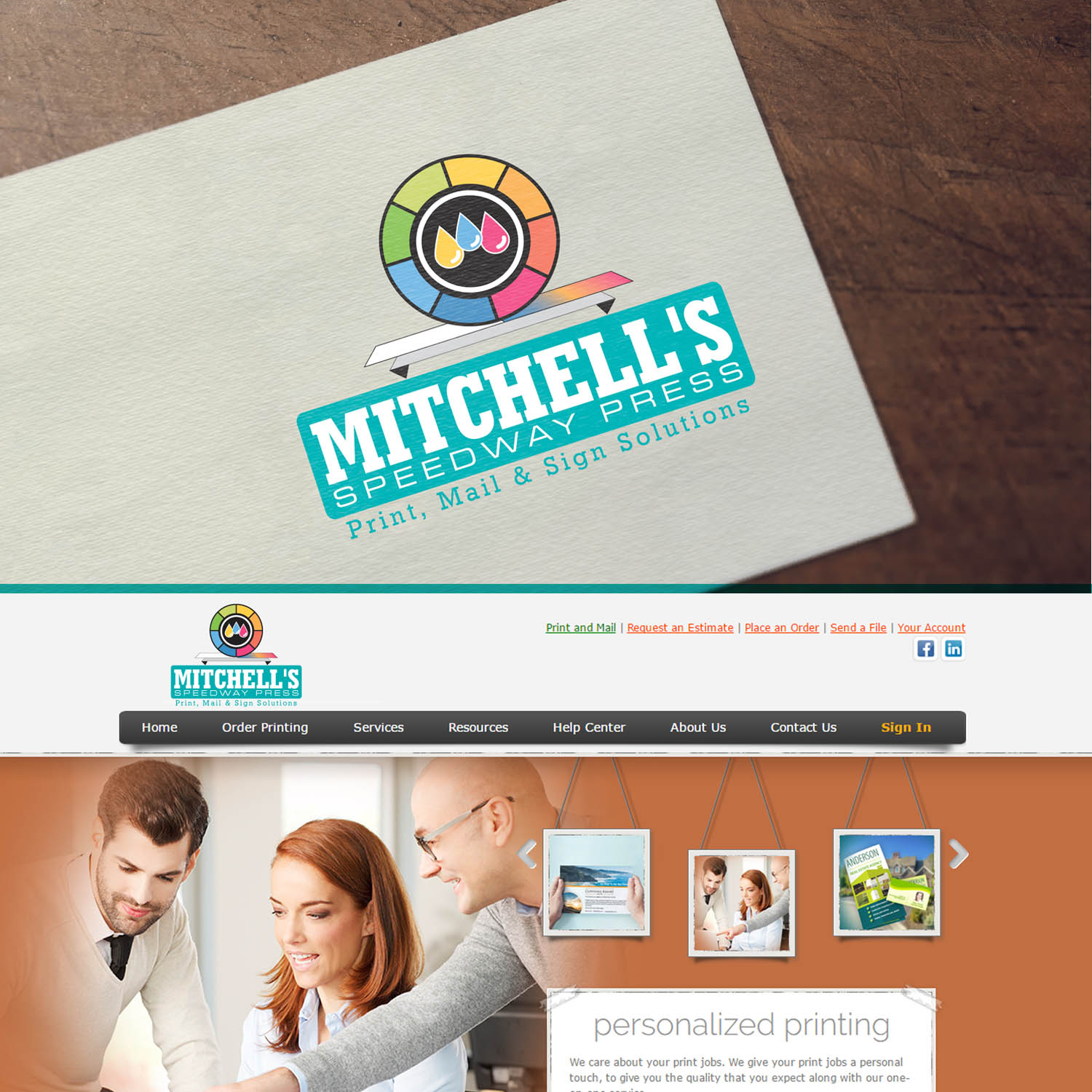 Diseño de Logo por peejay para Mitchell's Speedway Press | Diseño #13744226