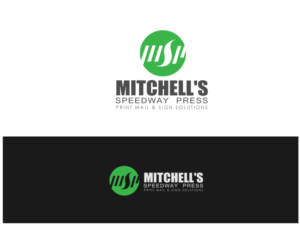 Logo-Design von amboge für Mitchell's Speedway Press | Design: #13669185