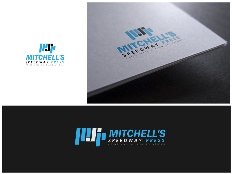 Diseño de Logo por amboge para Mitchell's Speedway Press | Diseño #13727928