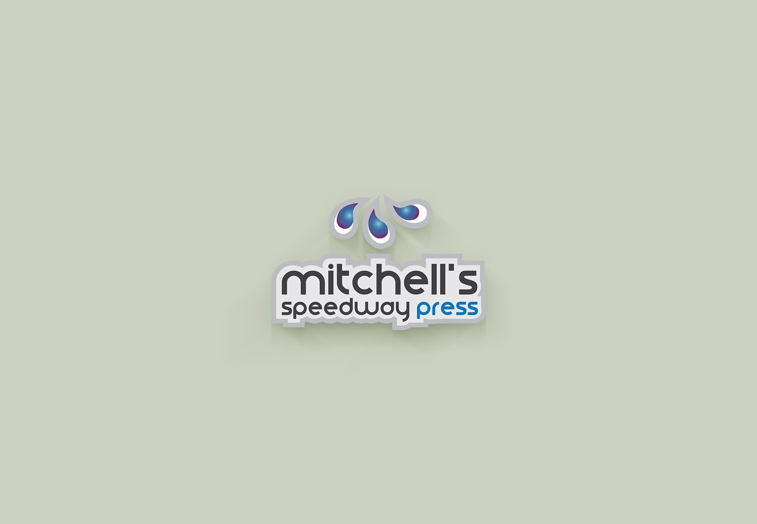 Logo-Design von A.STUDIO für Mitchell's Speedway Press | Design #13771300