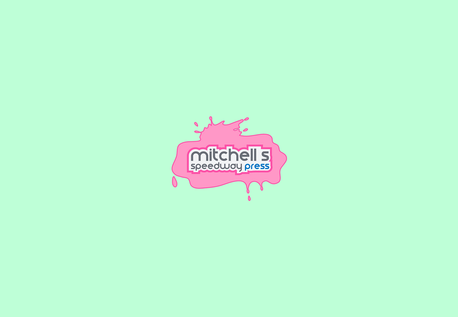 Logo-Design von A.STUDIO für Mitchell's Speedway Press | Design #13773209