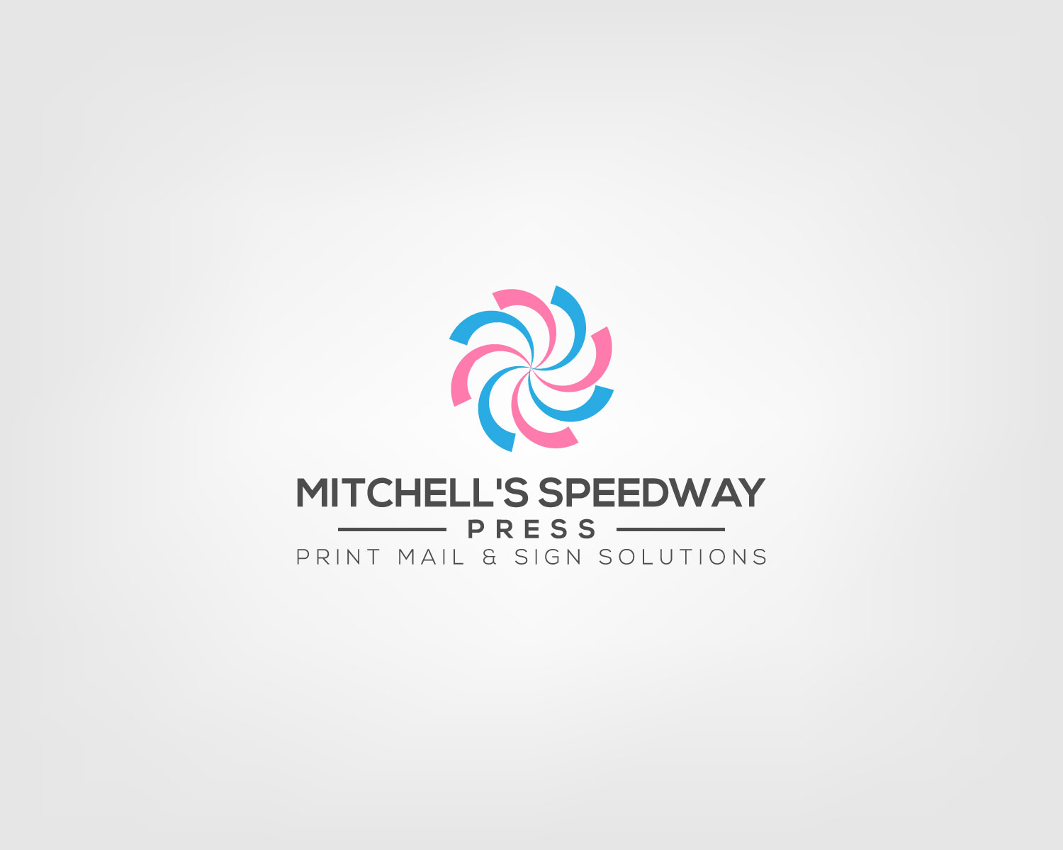 Logo-Design von MAWBM für Mitchell's Speedway Press | Design #13667641