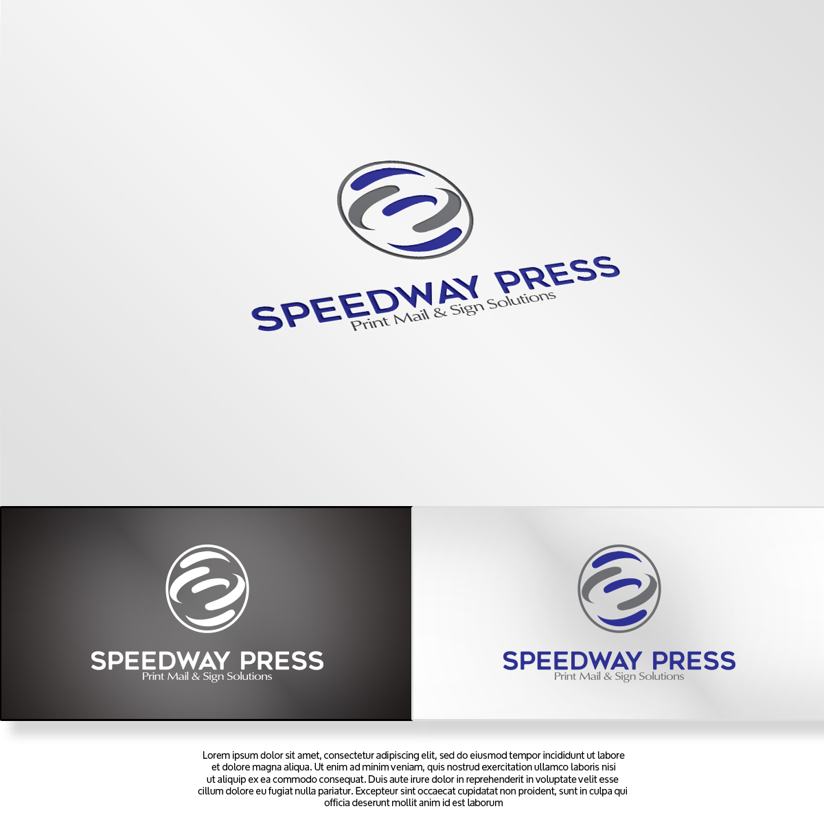 Logo-Design von FaZzy FaiXal für Mitchell's Speedway Press | Design: #13766451
